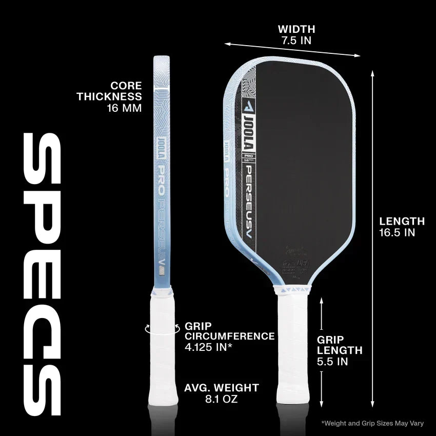 Perseus Pro V Pickleball Paddle 16mm